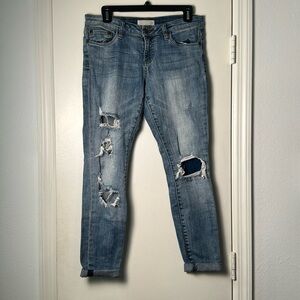 BP Distressed Medium Wash Jeans Size 27